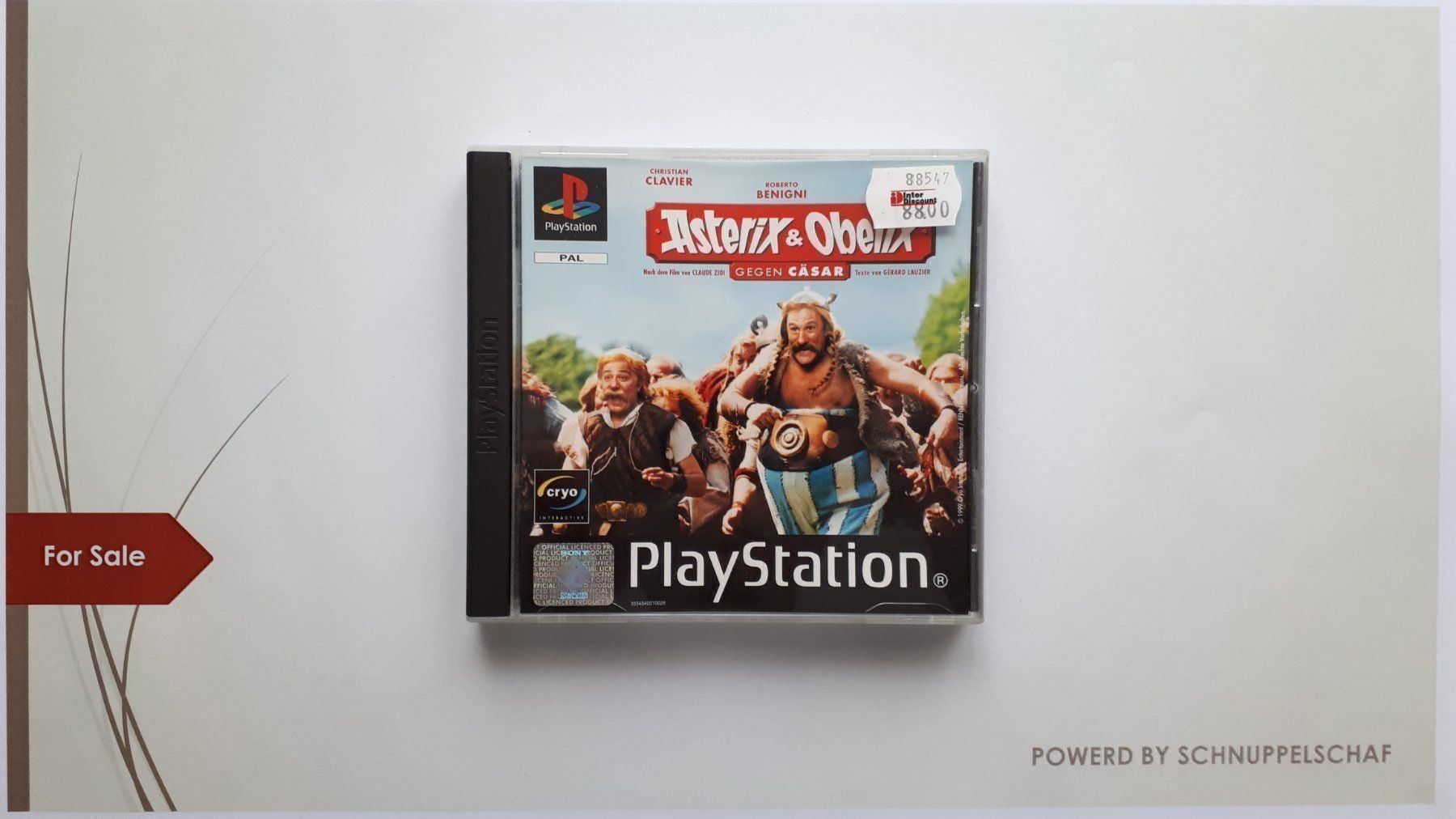 Sony Giochi: Asterix & Obelix PS1 – Usato da Klingnau venduto da Schnuppelschaf