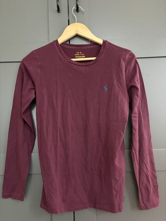 Ralph Lauren Langarmshirt bordeaux Grösse XS Zustand gut