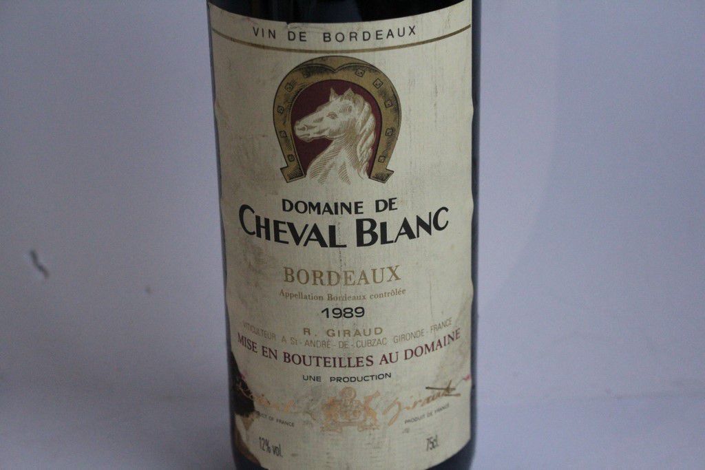 Bordeaux Domaine de Cheval Blanc 1989 | Kaufen auf Ricardo Bordeaux Domaine de Cheval Blanc 1989 | Kaufen auf Ricardo