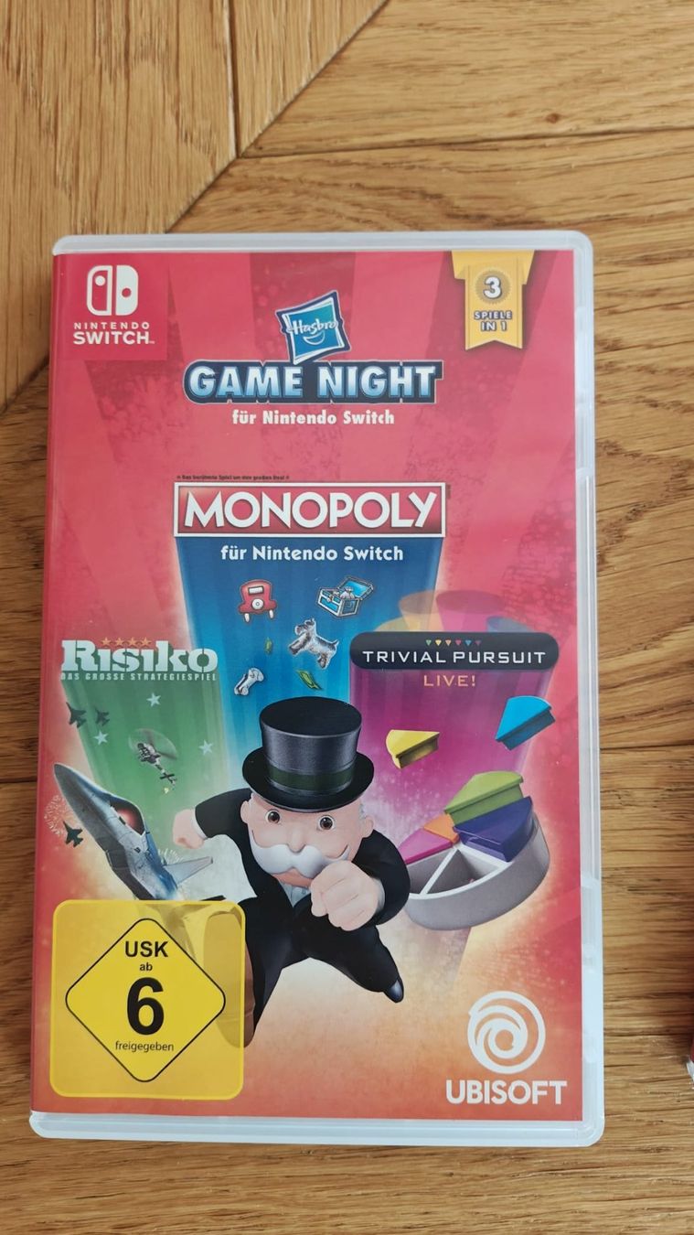 Nintendo Giochi: Nintendo Switch Game Night: Monopoly, Risiko, Trivial Pur... – Usato da Steinach venduto da Giusep7