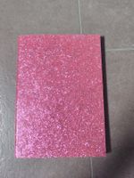 Pink glitzernes Notizheft