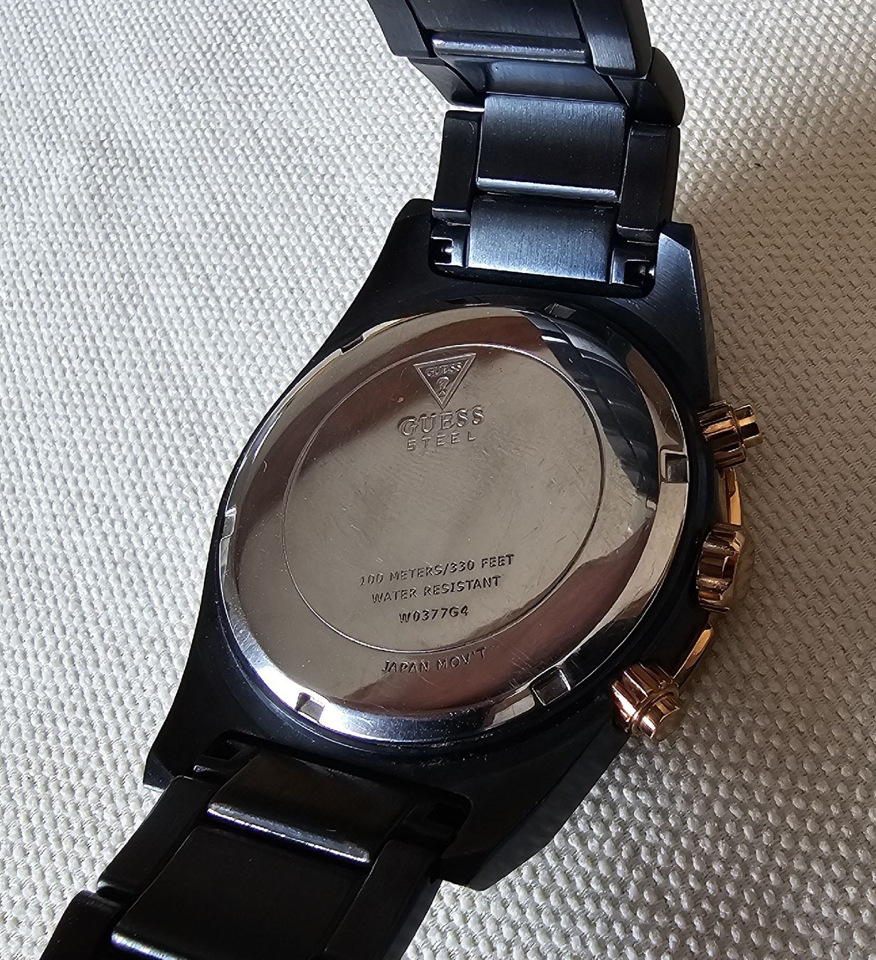 Guess Orologi: GUESS Chronograph mit Box elegante Herrenuhr 45mm – Usato da Speicher venduto da Lemore 9