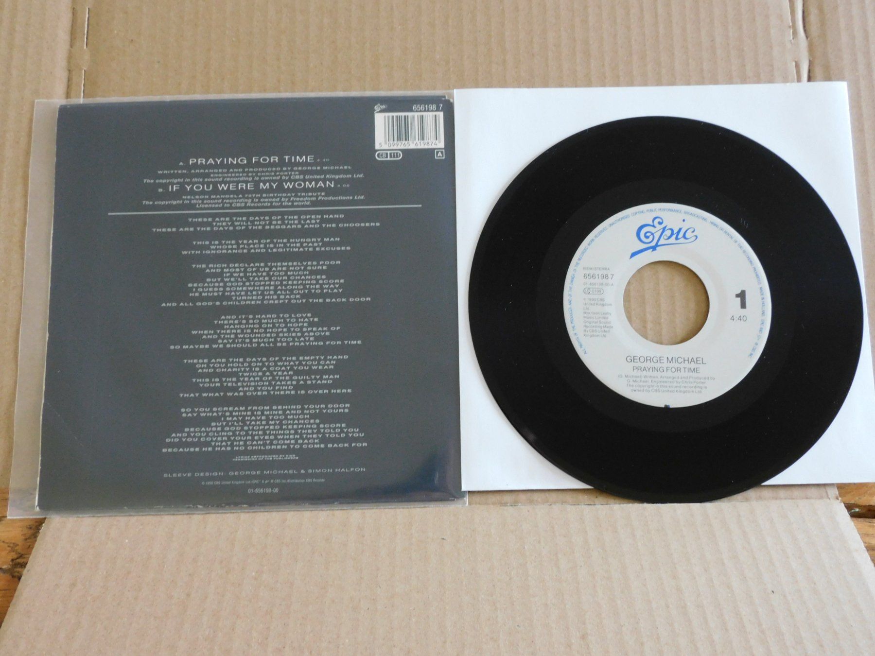 Schallplatten: George Michael – Praying For Time – Gebraucht aus Emmenbrücke von lamorak 1