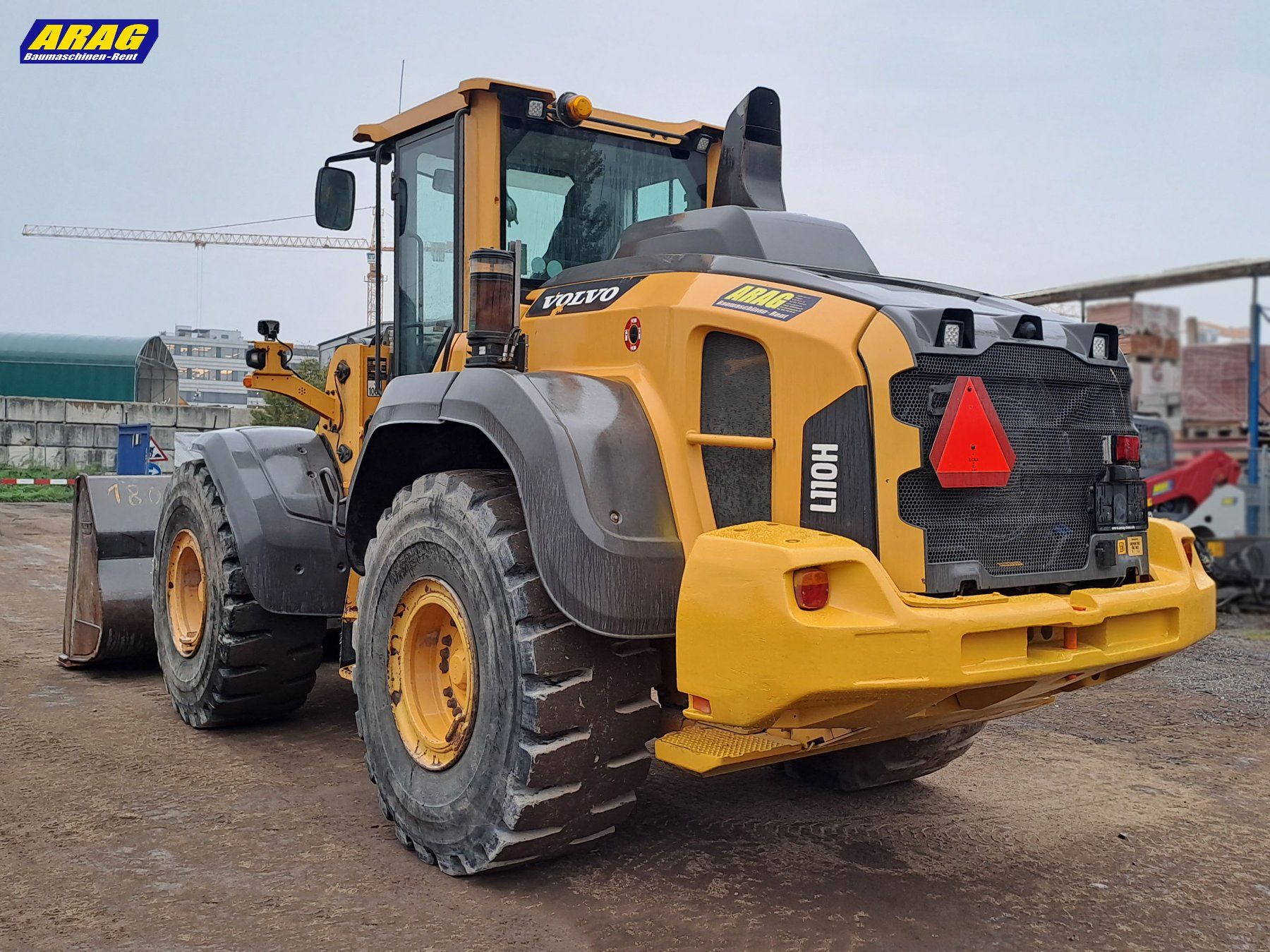 Tutte le macchine: Volvo L110H Radlader – Usato da Hasle LU venduto da Arag08 5