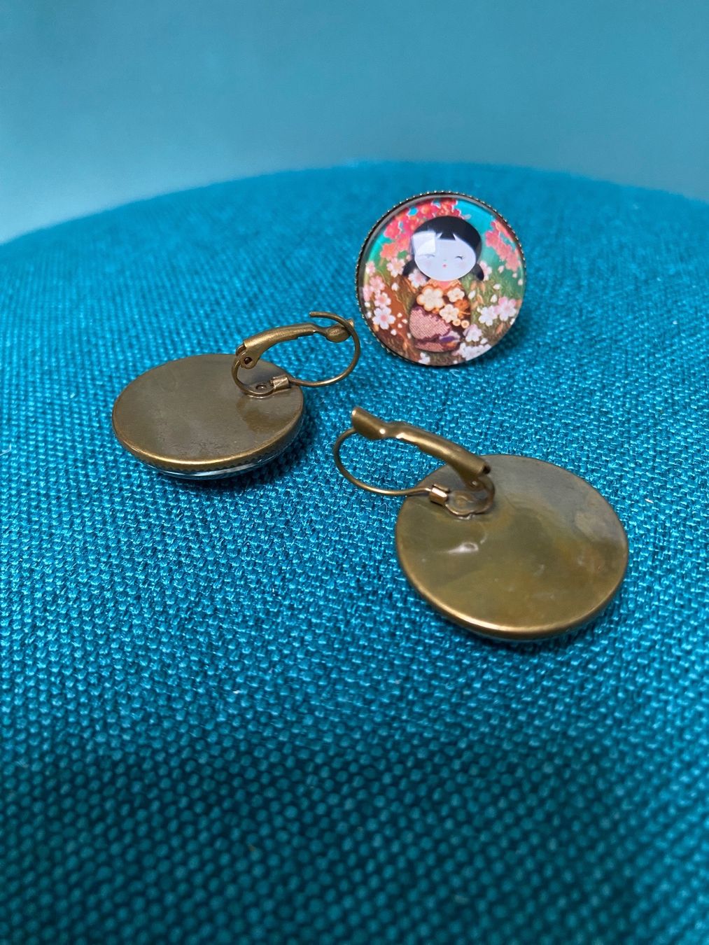 Altri gioielli: Geisha Fingerring/Ohrringe-Set von Marmeli – Usato da Thalwil venduto da Alice015 4