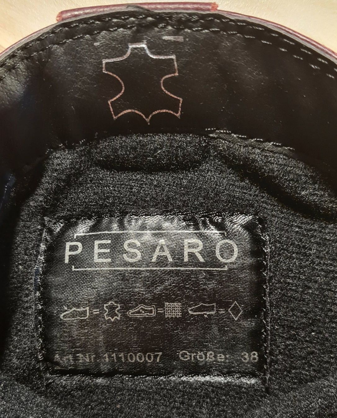 Scarpe da donna: Lederstiefeletten bordeaux – Usato da Islikon venduto da EFH651 3