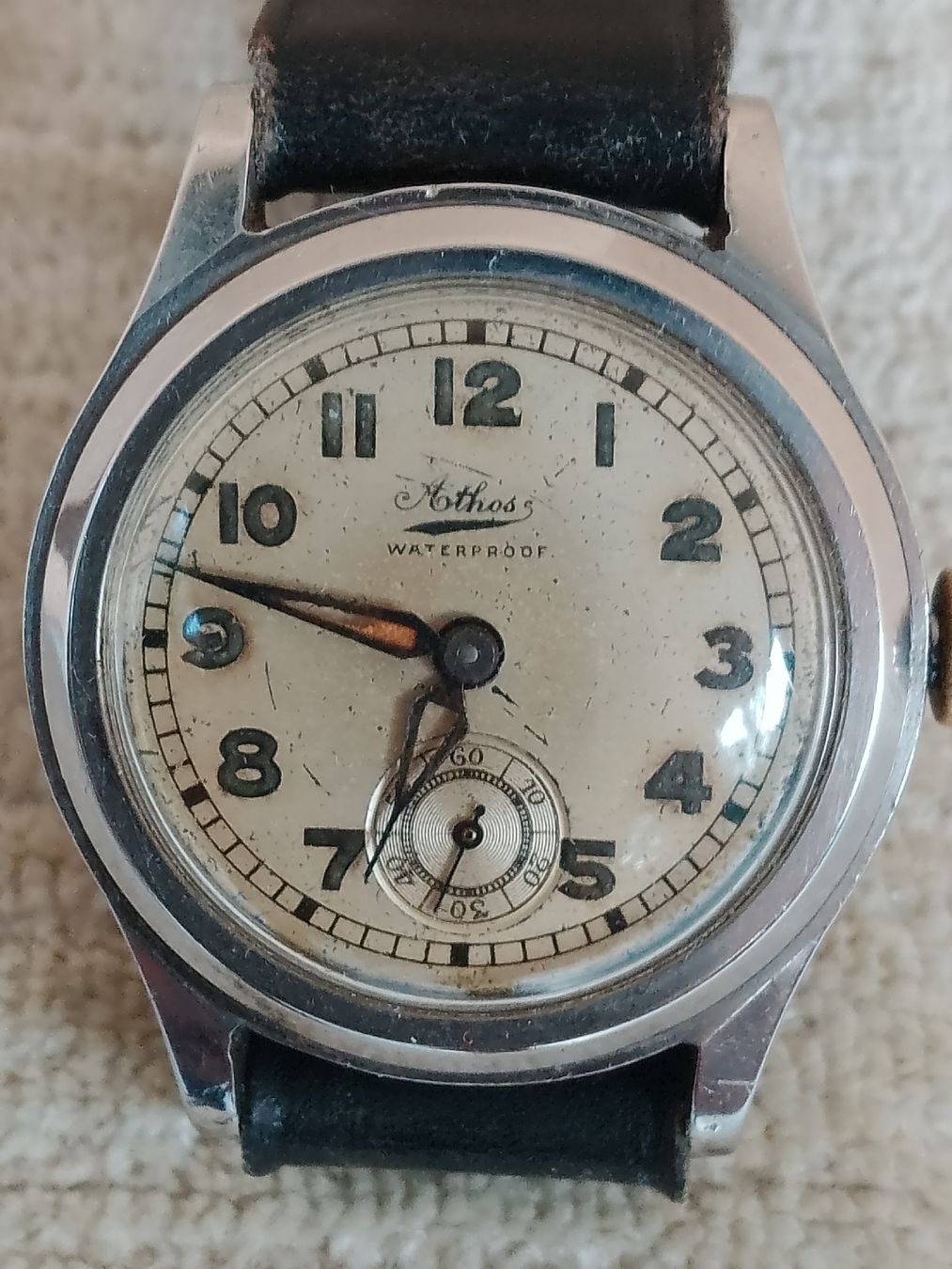 Orologi: Athos Antik Handaufzug 30mm läuft  – Usato da Agno venduto da sam2608