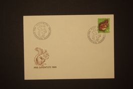 1966 Pro Juventute Erstagsbrief