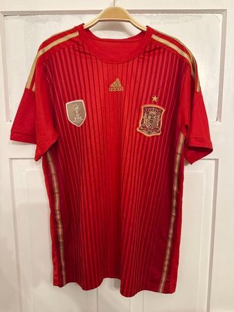 Spanien Trikot WM 2010 Adidas Grösse L-XL Top Zustand