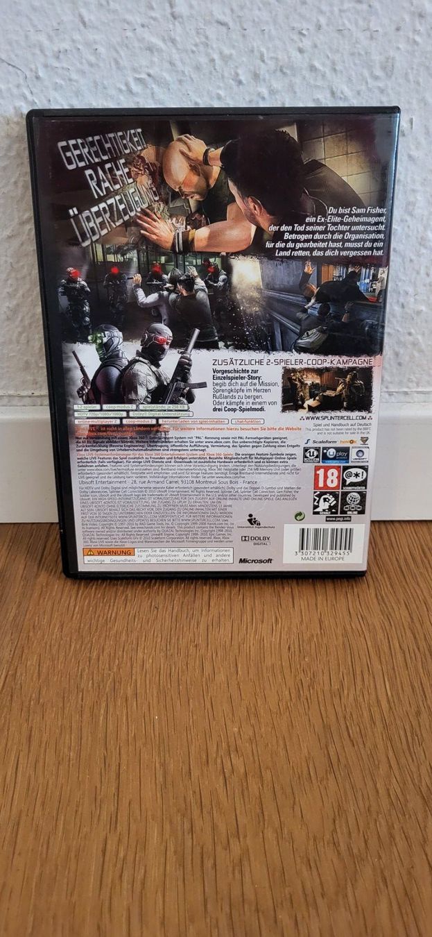 Microsoft Giochi: Xbox 360 - Splinter Cell Conviction – Usato da Münsingen venduto da DigitaleSpielecke 1