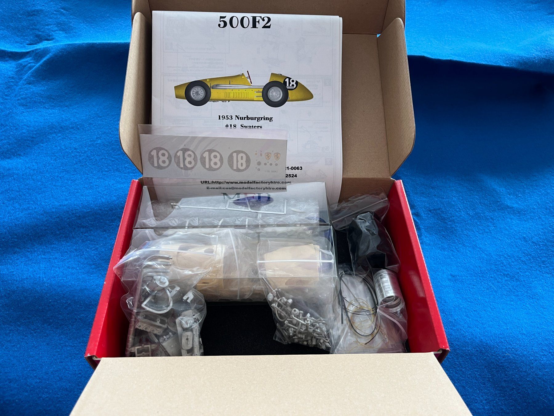 Modellini d'auto: MFH Ferrari 500 F2 – Usato da Kloten venduto da bigman35 2