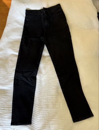 Schwarze Uniqlo Jeans in Grösse M