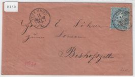 Yverdon 14. Mai 1867 Brief nach