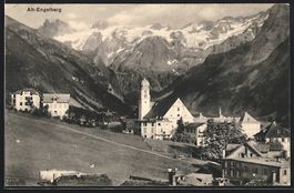 Engelberg, Alt-Engelberg im Sonnenschein