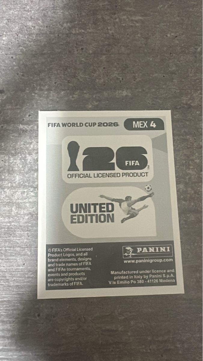 Panini Carte collezionabili: MEX 4 , FIFA WORLD CUP 2026 PANINI  – Nuovo (secondo la descrizione) da Frauenfeld venduto da 1PegPeg1 1