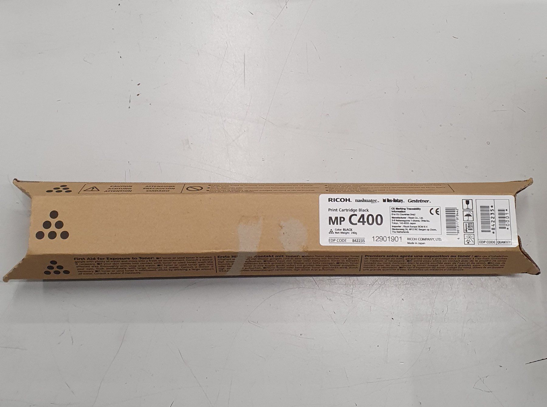 Ricoh Cartucce per stampanti & toner: MPC 400 Toner BK – Nuovo e nell'imballaggio originale da Samstagern venduto da Maximus14