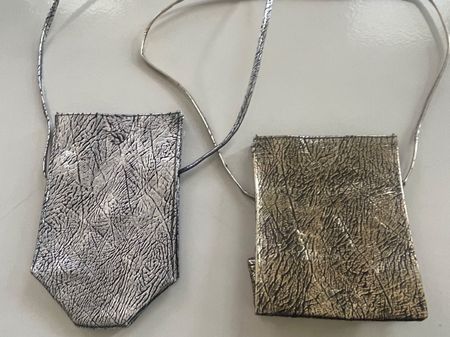 2 Tasche - Gold - Silver