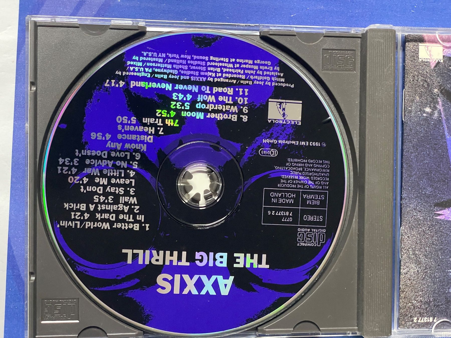 CDs: Axxis - The Big Thrill – Gebraucht aus Muri b. Bern von AdidasCollector 3