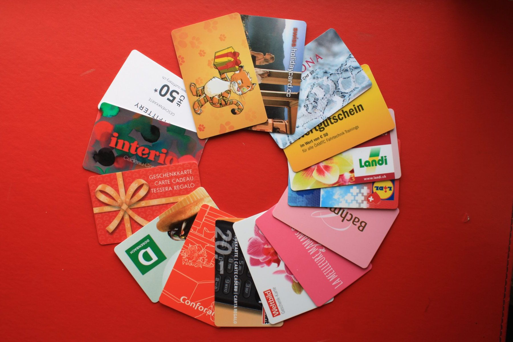Karten: geschenkkarten – Gebraucht aus Laupen BE von Gufi57