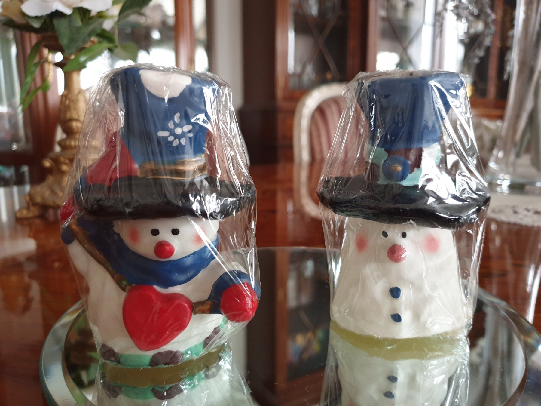 Kerzen: Dekorative Weihnachtskerzen – Gebraucht aus Tuggen von Mviola2