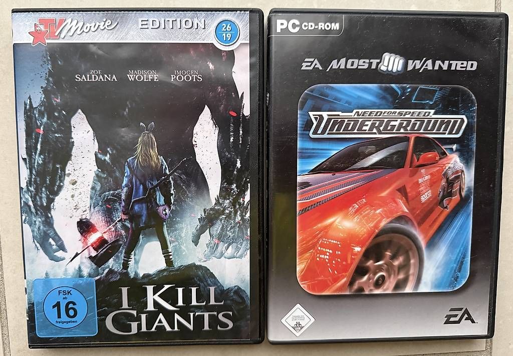 Tous les DVDs: DVD und Spiel  – D'occasion à Rüti ZH par n3iLz