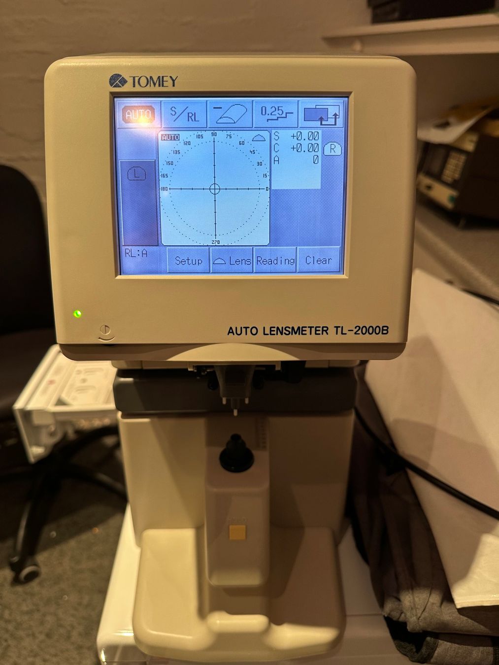 Medizinische Geräte: Tomey Auto Lensmeter TL-2000B Messgeraet gebraucht – Gebraucht aus Winterthur von nelead