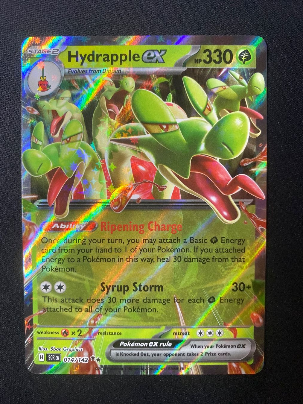 Pokémon Carte collezionabili: Hydrapple ex 14 - Hydrapfel ex - Stellar Crown - EN – Nuovo (secondo la descrizione) da Hausen AG venduto da Shrade