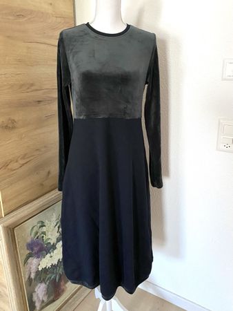 Elegantes schwarzes Jersey Kleid von NILE, Gr. XL. Neu.
