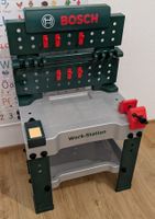 Spiel-Werkbank von Bosch mit viel Zubehör / Kinderwerkbank