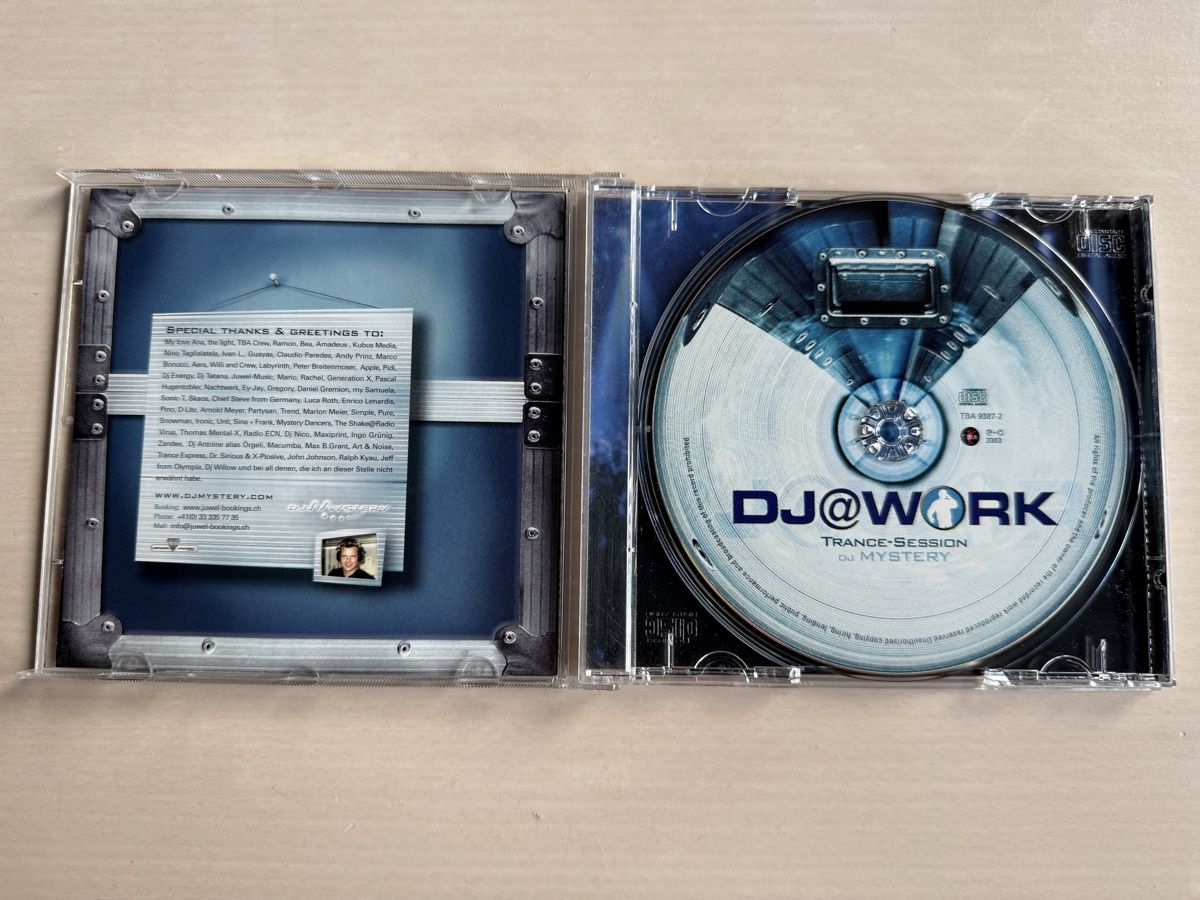 CD: DJ@Work Trance-Session DJ Mystery Part 2 CD 2003 – Usato da Oberried Brienz venduto da Chyara 2