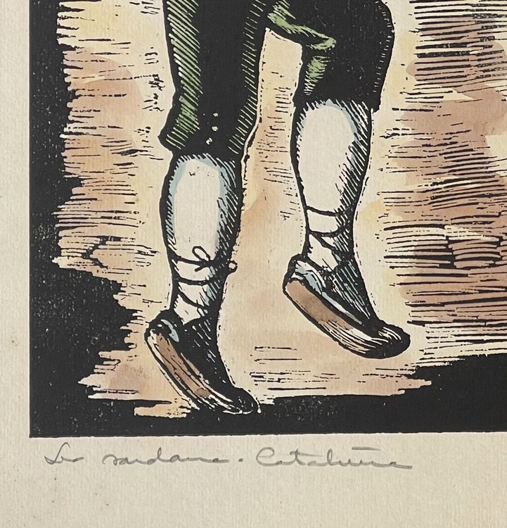 Juan CASTELLS MARTI (1906?) Holzsch han Kaufen auf Ricardo