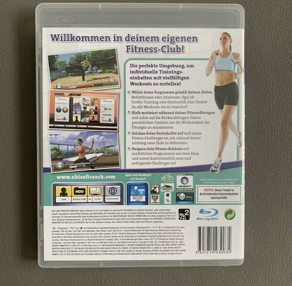 Sony Spiele: Sony PS3  Mein Fitness-Coach Club – Gebraucht aus Schüpfheim von Games_Spielkonsolen 1