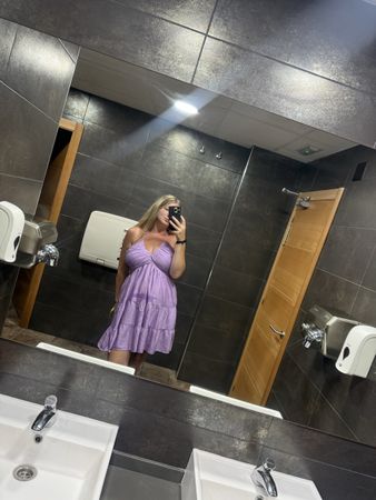 Kleid Flieder Grösse XL guter Zustand