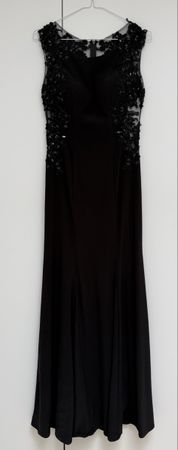 Elegantes, schwarzes Abendkleid, Gr. 32 / NEU