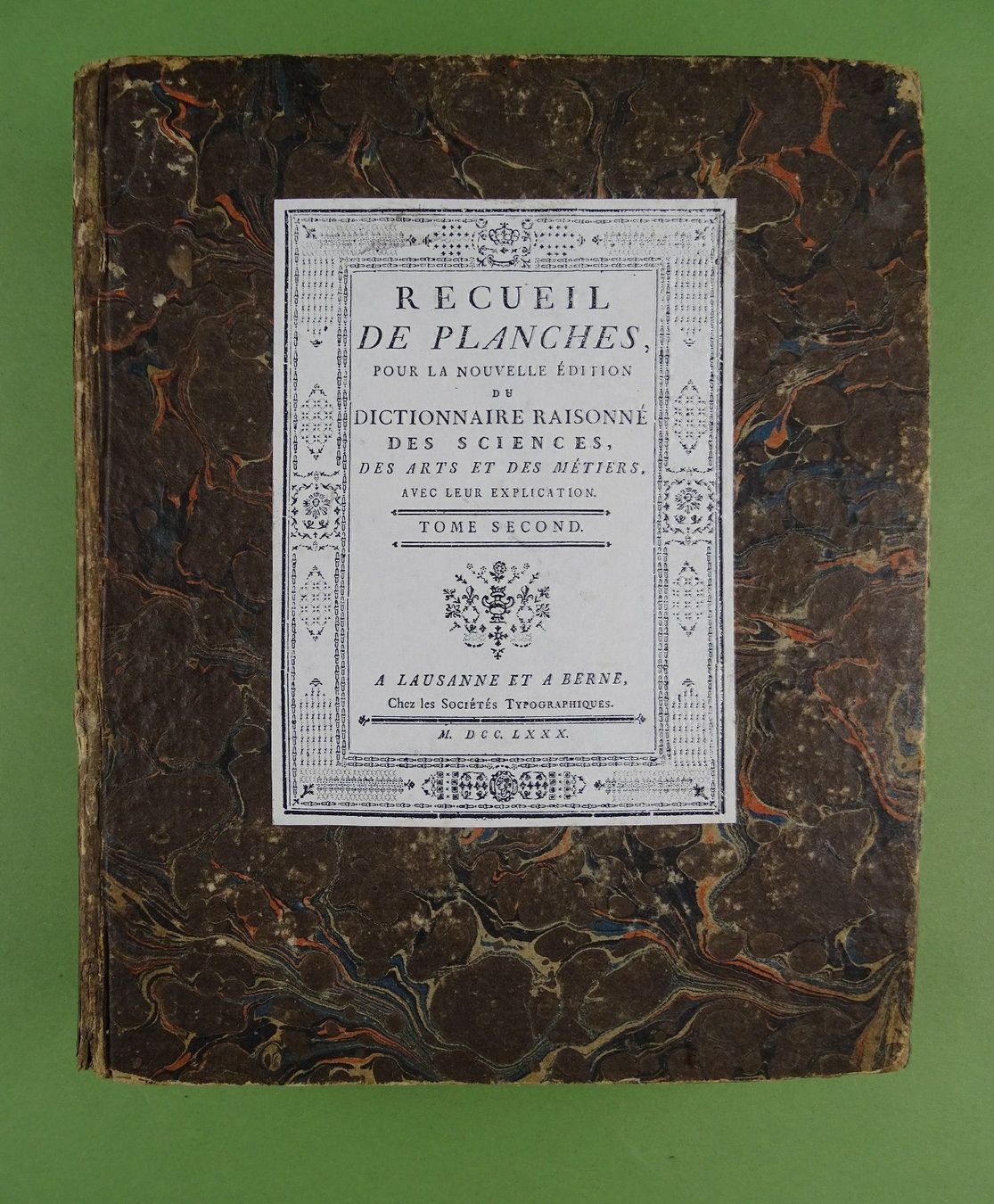 Libri: RECUEIL DE PLANCHES 1780 – Usato da Grüningen venduto da Kartensammler 1