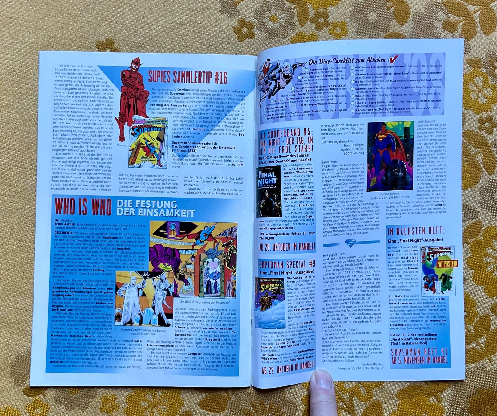 Fumetti: Superman Heft Nr 40 von 1998 – Usato da Endingen venduto da nathan05 8