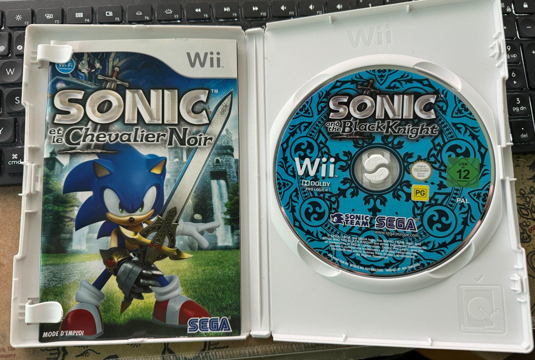 Sonic Giochi: Sonic et le Chevalier Noir (Wii) – Usato da Semsales venduto da __Florian__ 2