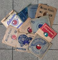 Schellackplatten, 10 Stück