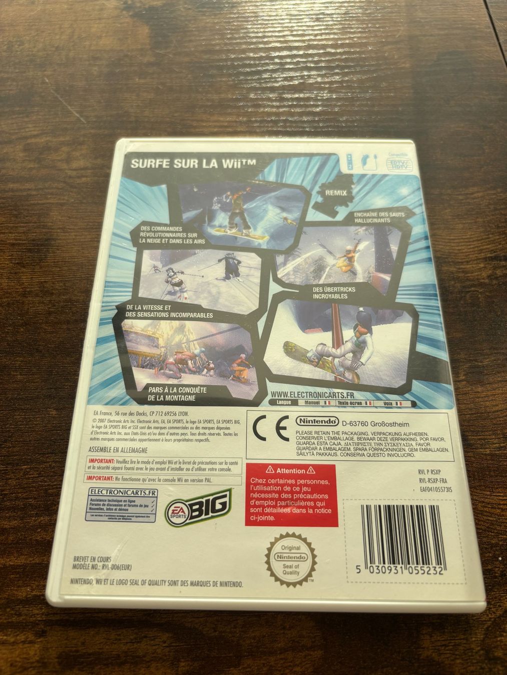 Nintendo Giochi: SSX Blur - Nintendo Wii – Usato da La Tour-de-Peilz venduto da johnowen9 2