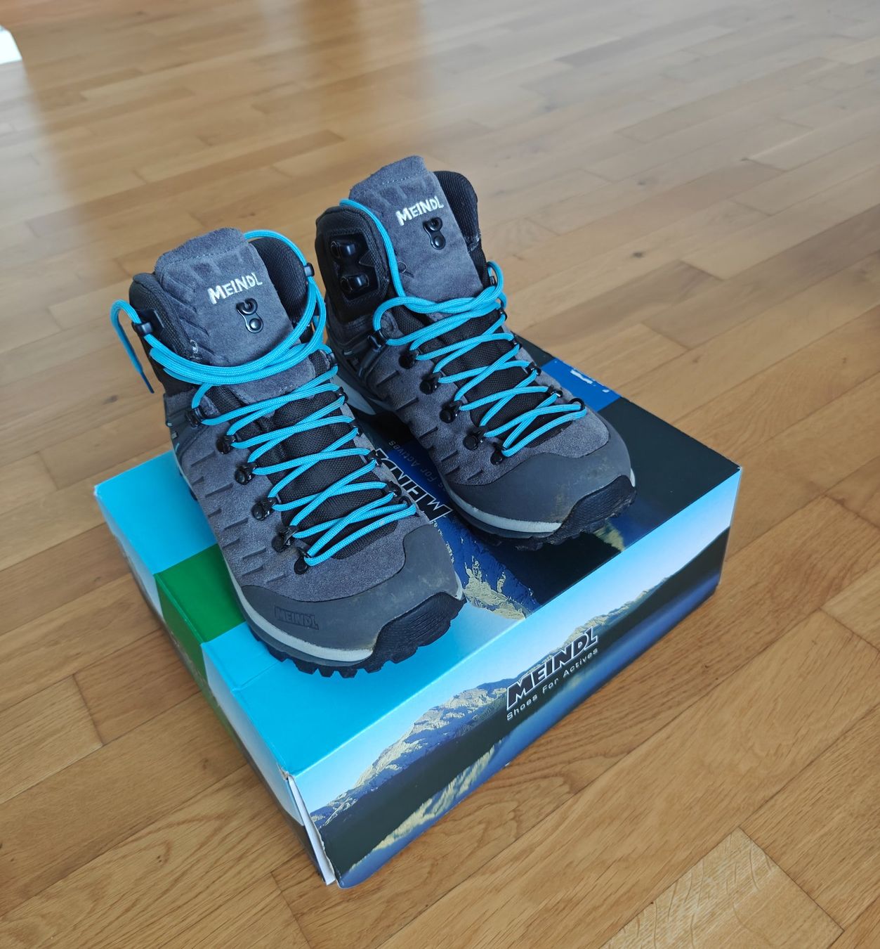 Meindl Scarpe da donna: Meindl Milford Lady Wanderschuhe 39.5 – Usato da Zürich venduto da Macy10