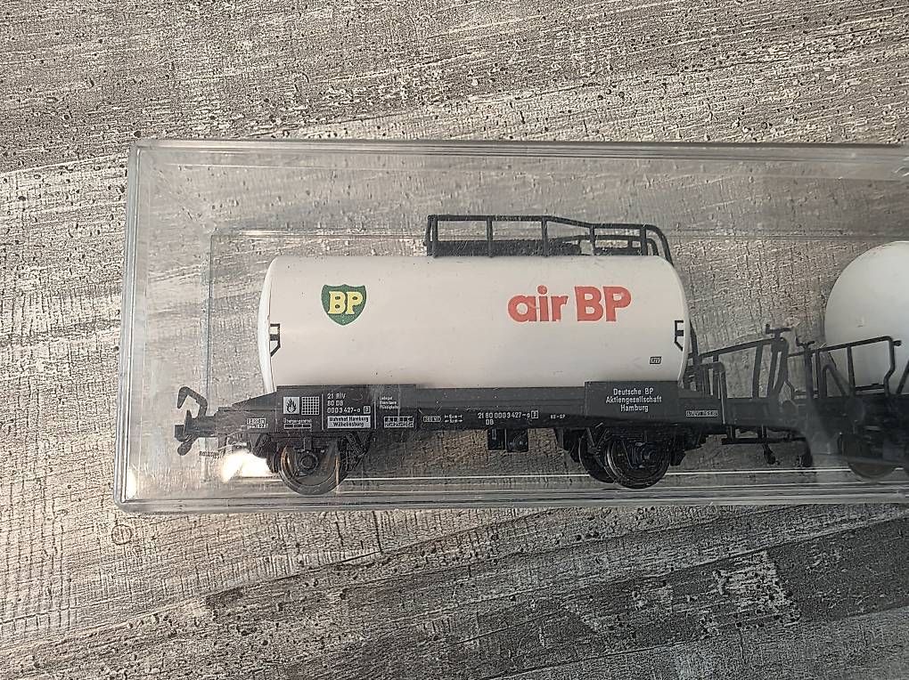 Modellini di ferrovie: Fleischmann H0 5474  "BP Stromeyer" 077 4 526-6 DB – Usato da Oberweningen venduto da Kneubuehl-anatol 2