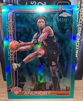 2025-26 Topps Chrome OG Anunoby  Teal Refractor 13/299