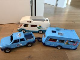 Playmobil Wohnmobil + Wohnwagen 