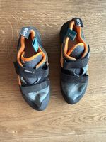 Scarpa Force V Climbing Shoes Grey Orange Size EU43