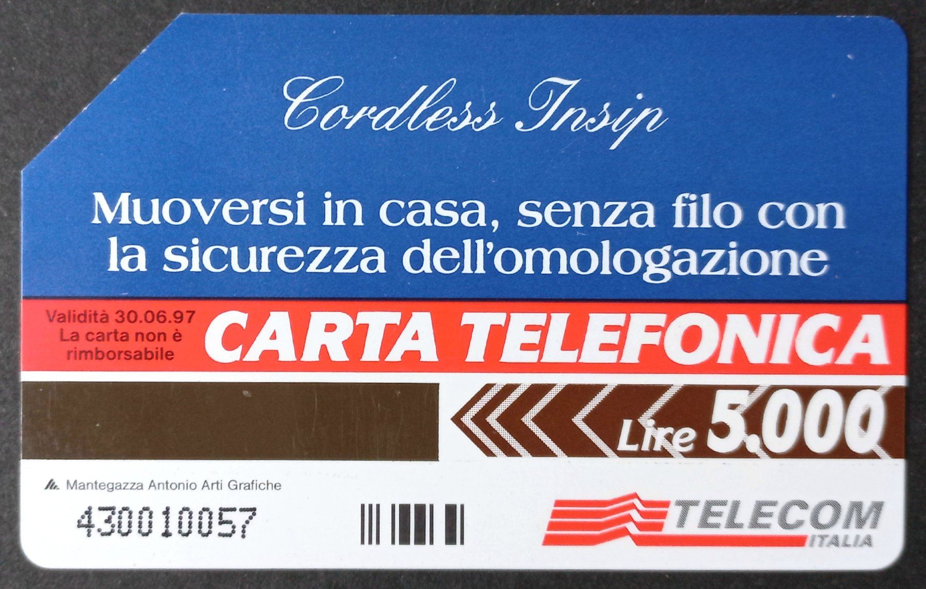 Schede telefoniche: Taxcard Phonecard - Sicurezza - I – Usato da Niederuzwil venduto da lubimaja 1
