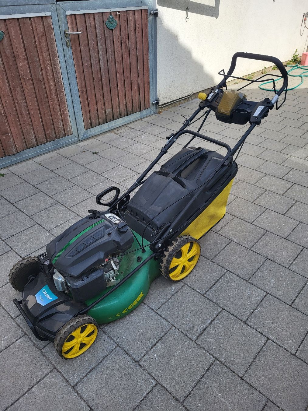Rasenmäher: RASENMÄHER BENZIN TITAN 6 PS LÄUFT – Gebraucht aus Lommiswil von Fridu_C 2