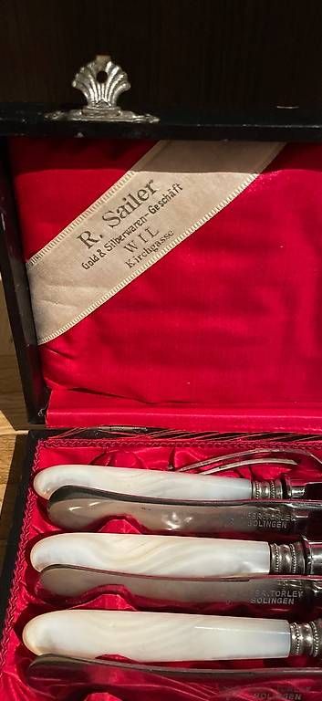 Solingen Posate: Antikes Messer-Set Solingen – Usato da Zürich venduto da don_6qbj 2