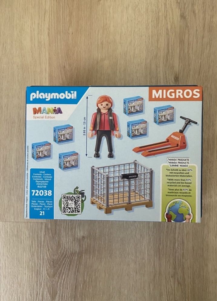 Playmobil Giocattoli: Playmobil Mania Warenannahme Migros – Nuovo e nell'imballaggio originale da Zürich venduto da kar_7gs6 1