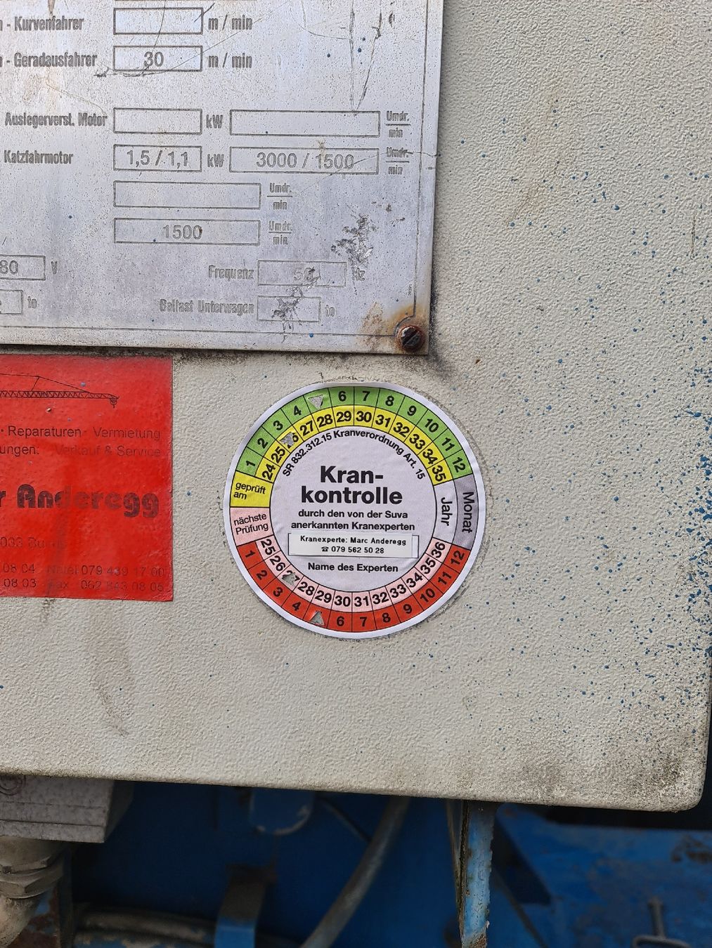 Gru: Baukran PKZ 3010 – Usato da Hausen AG venduto da Andreas1337 1