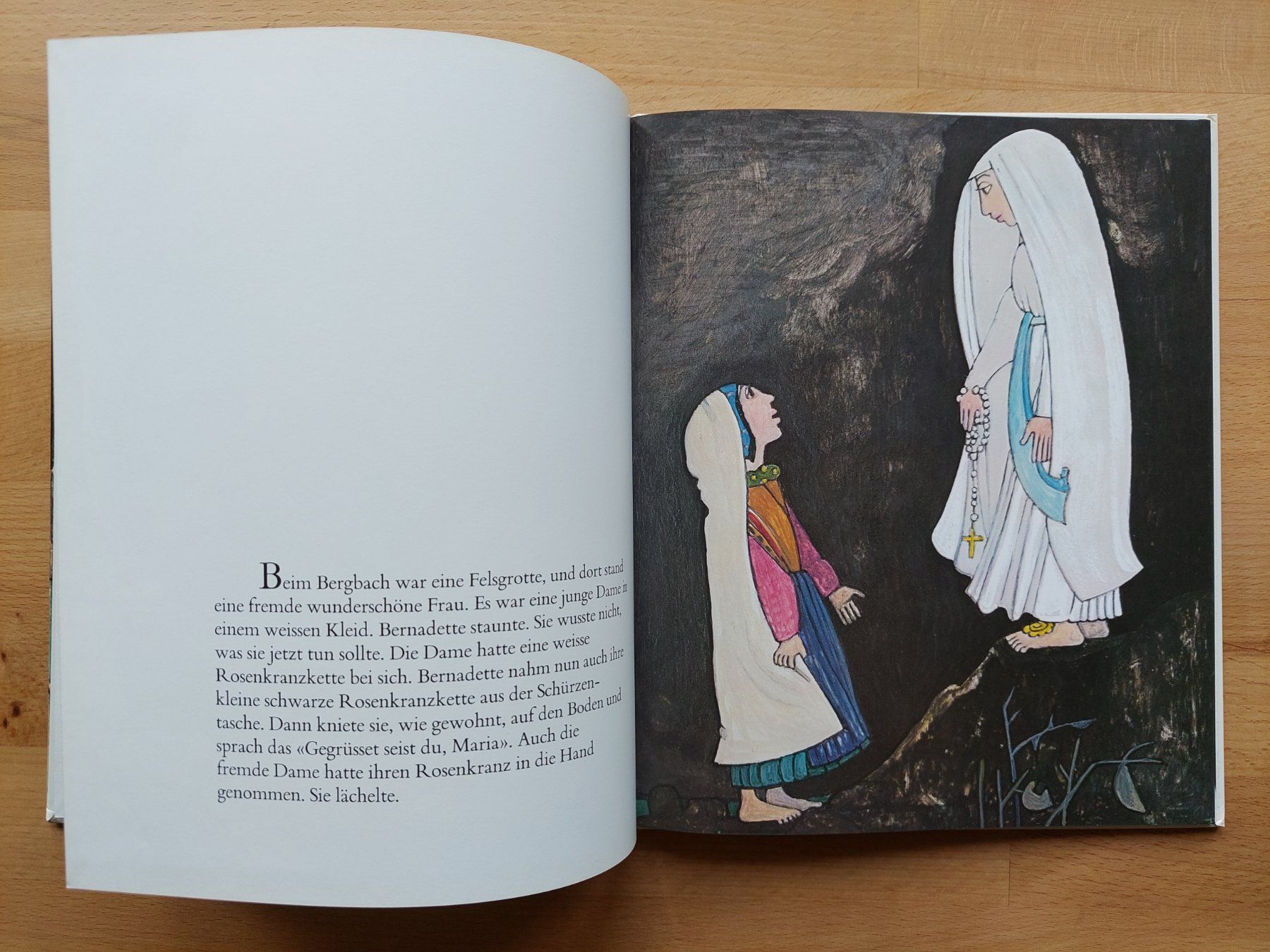 Libri: Bernadette - Lore Dürr-Freckmann 1. Auflage 1985 – Usato da Obfelden venduto da Foto_Bild_Kunst_Buch 3